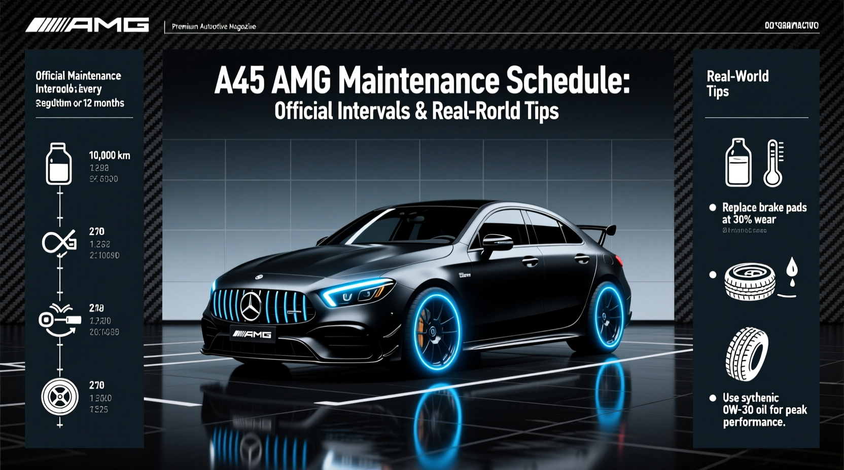 a45 amg maintenance schedule
