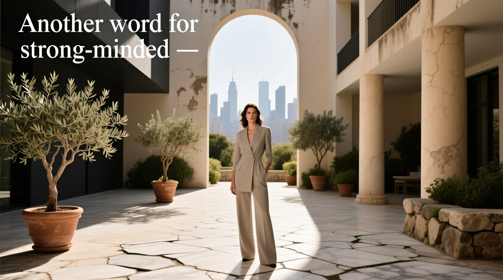 strong minded synonyms traits