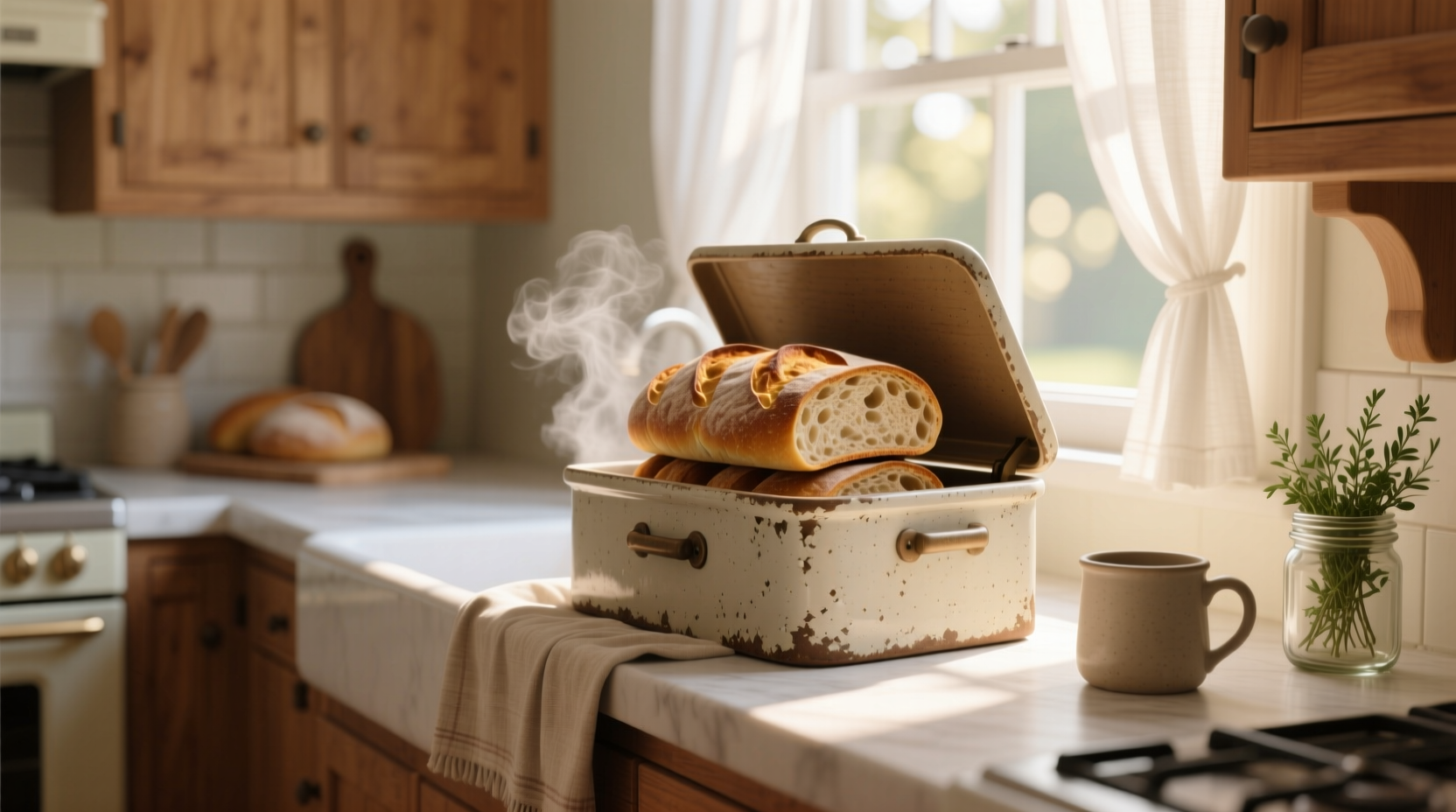storing bread