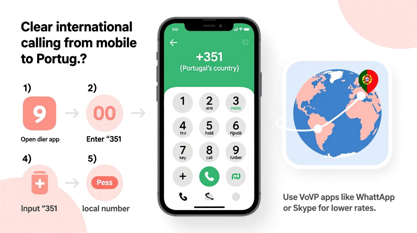 how to easily call portugal from your mobile a step by step guide for clear international calls