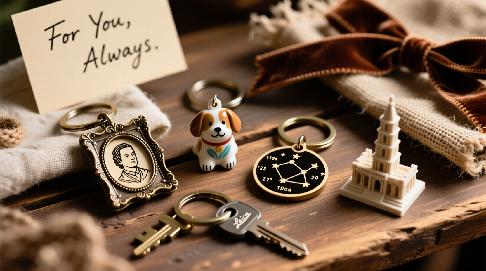 creative ways to find unique customized keychain gifts that wow your loved ones