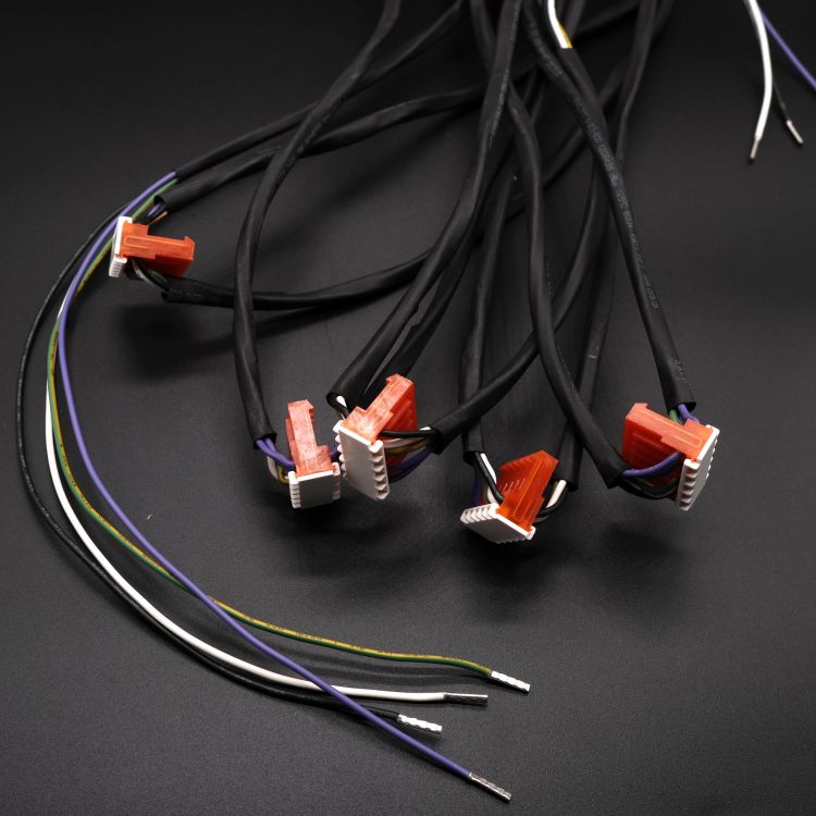 PVC Jacket Vehicle Motorcycle Motor Wire Harness Assembly ISO9001 ODM