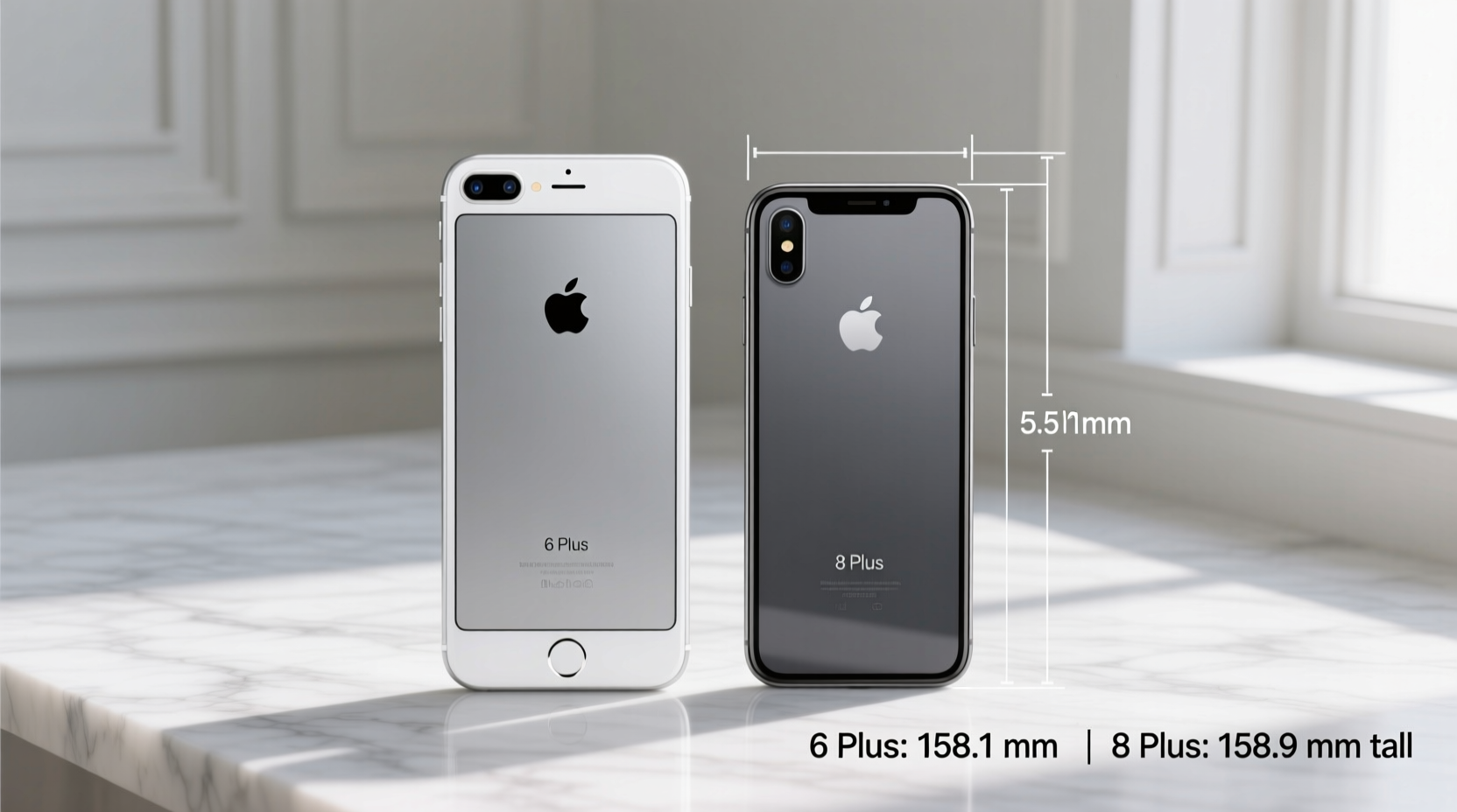 iphone 6 plus vs 8 plus is the 8 plus still worth it for the size difference