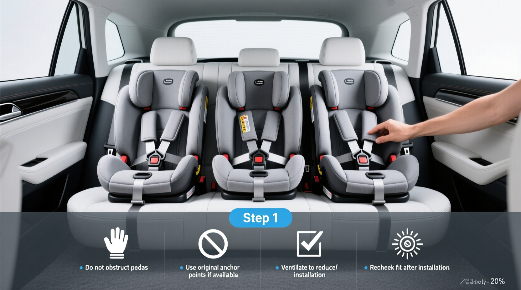 best car for 3 child seats