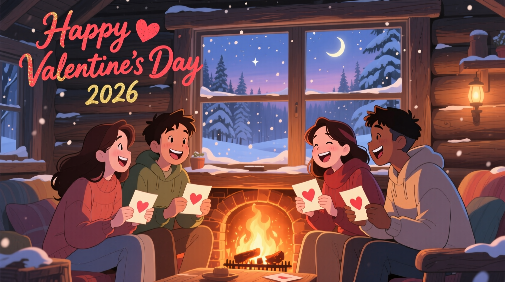 can i wishes valentines day friends