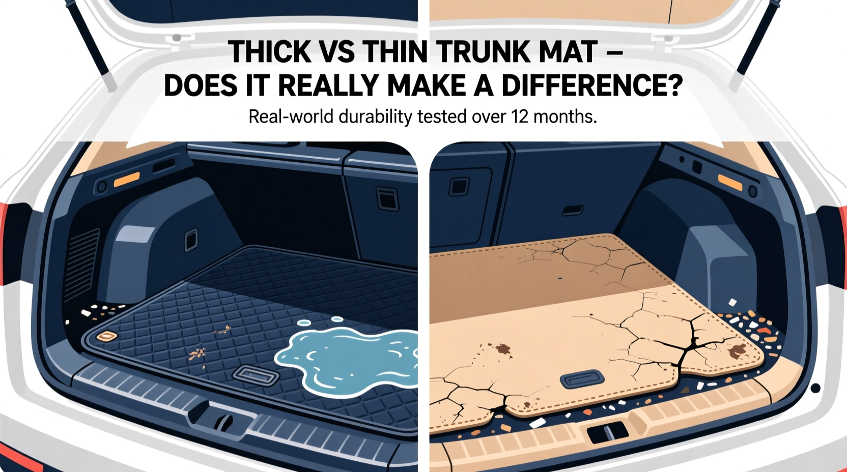 thick vs thin trunk mat does it really make a difference for your car