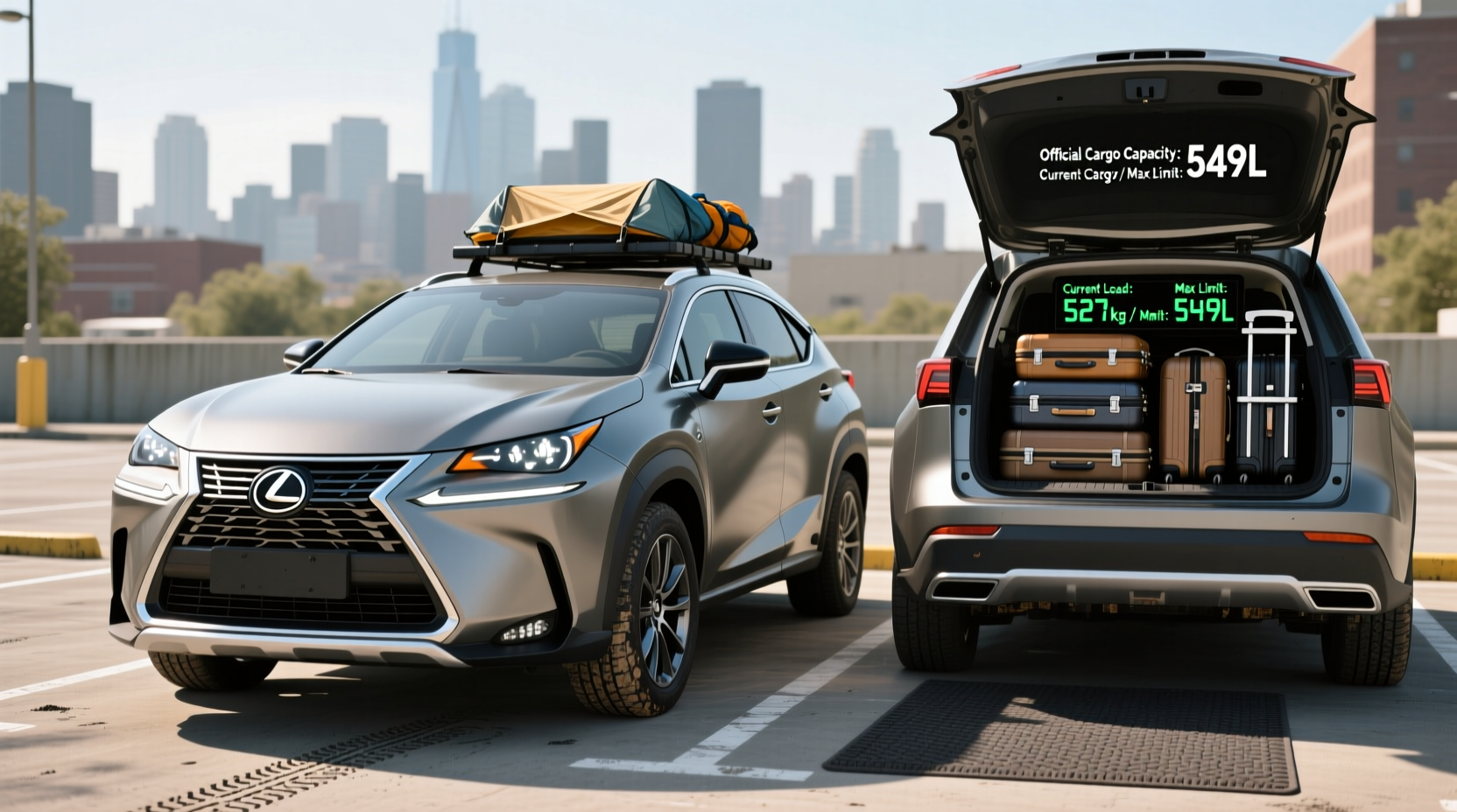 nx300 2018 cargo overload test