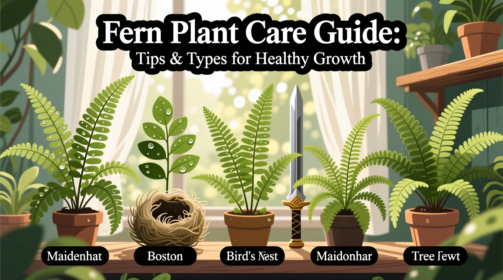 Fern Plant Care Guide: Tips & Types for Healthy Growth
