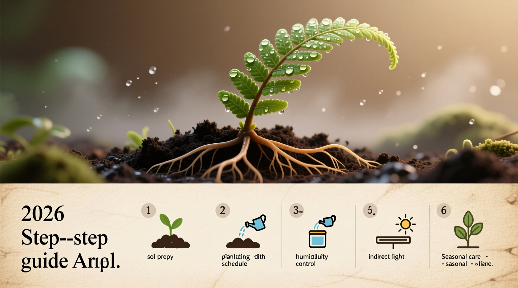 how do you plant ferns