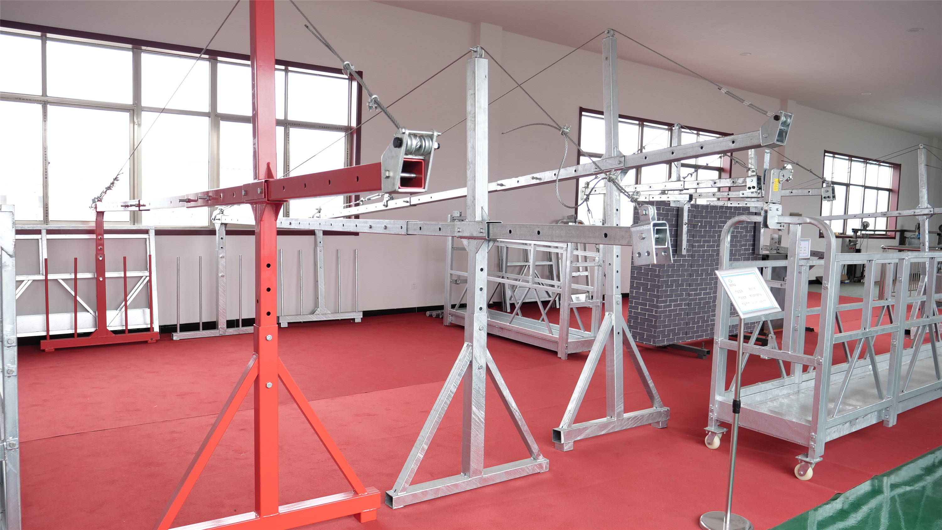 zlp绳悬吊平台吊篮施工 - buy zlp rope suspended platform,lift