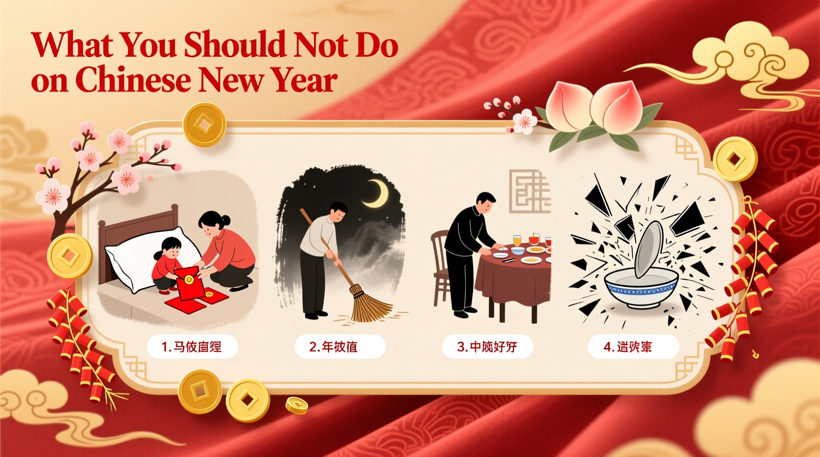 what you should not do on cinese new year