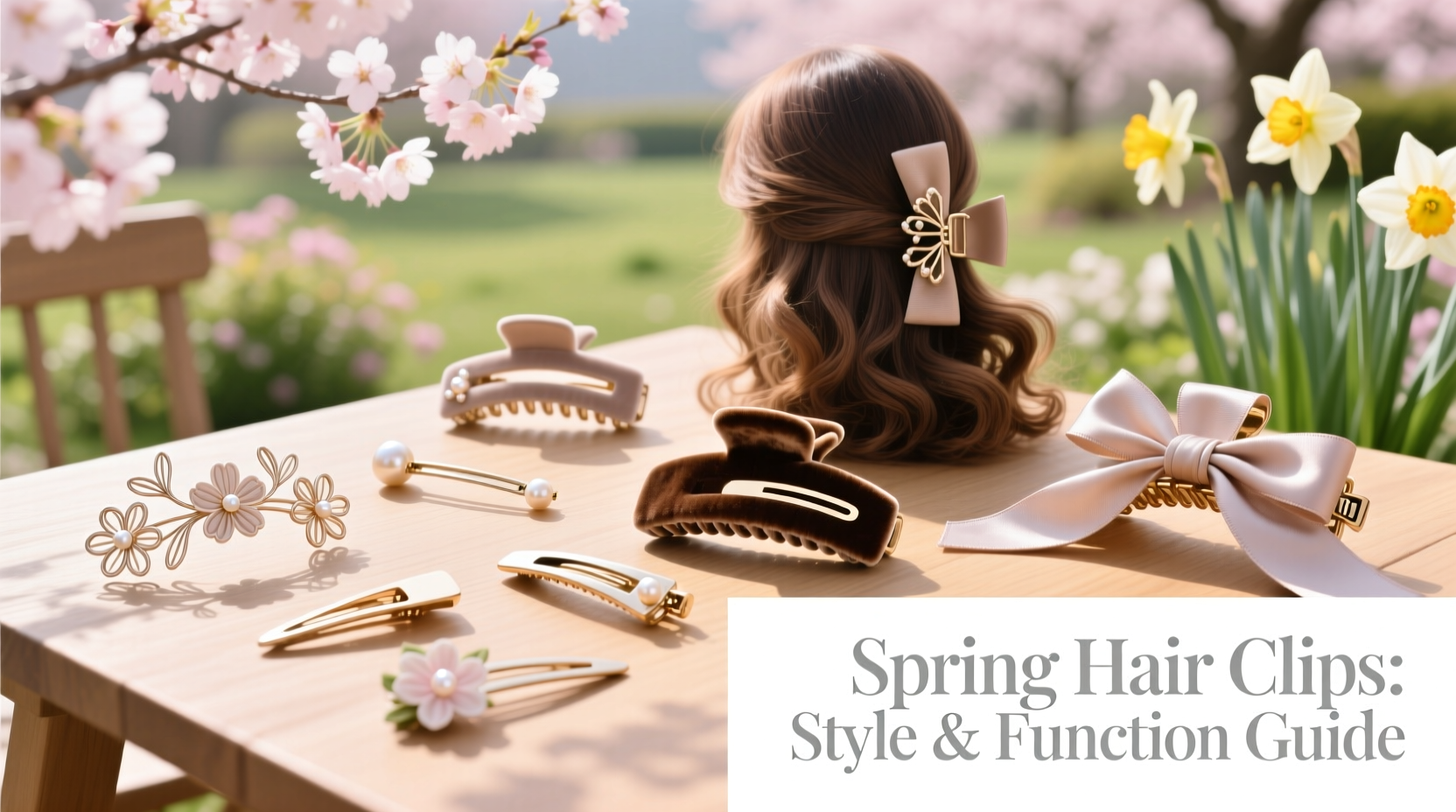 how to choose the perfect hair clip for spring expert tips for style and function