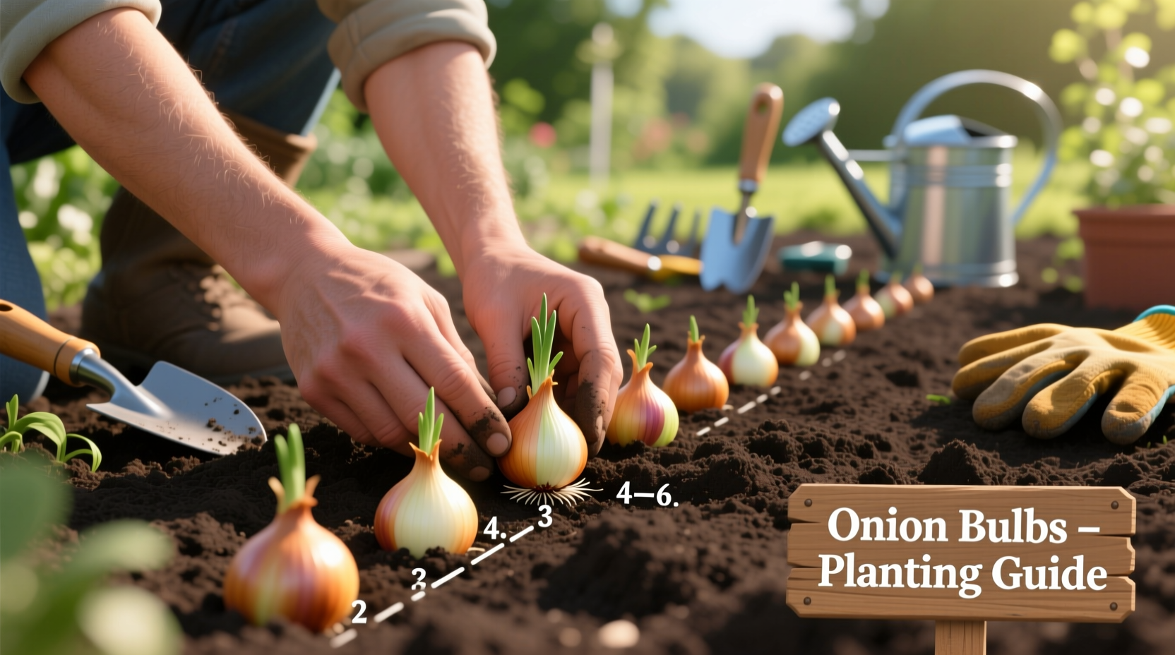 How to Plant Onion Bulbs: Complete Step-by-Step Guide