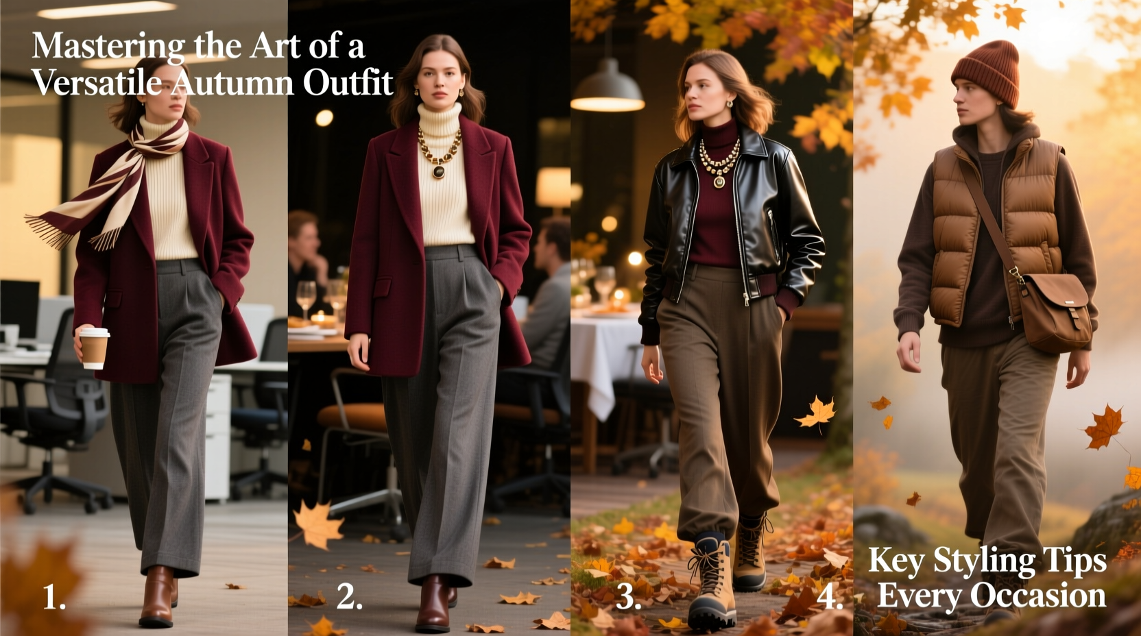 mastering the art of a versatile autumn outfit key styling tips for every occasion