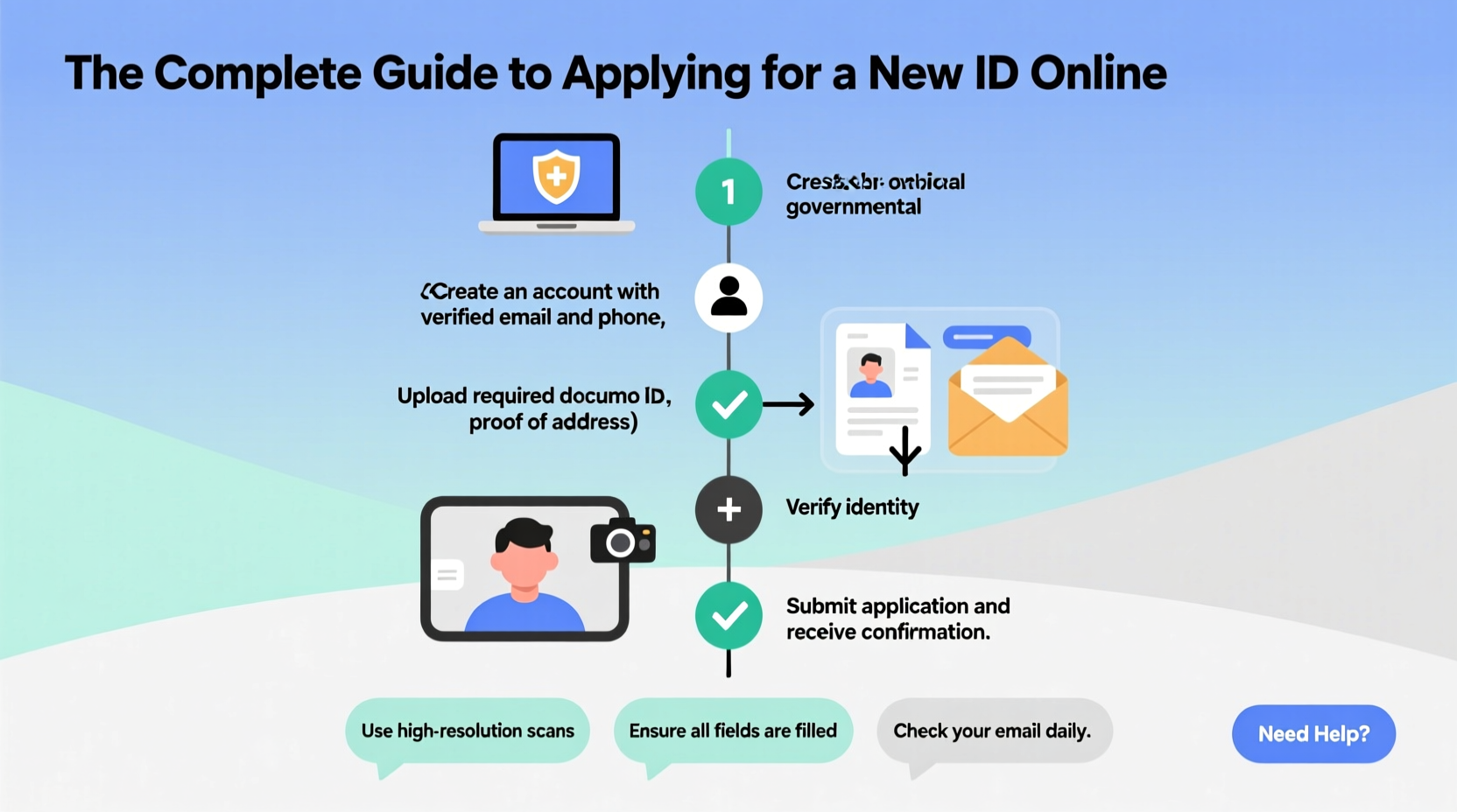 the complete guide to applying for a new id online step by step process and tips