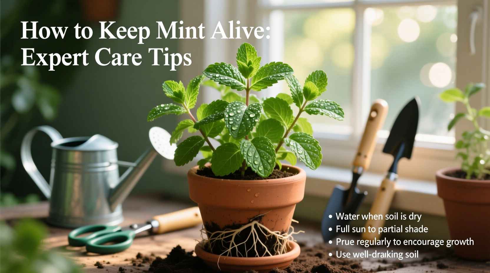How to Keep Mint Alive: Expert Care Tips