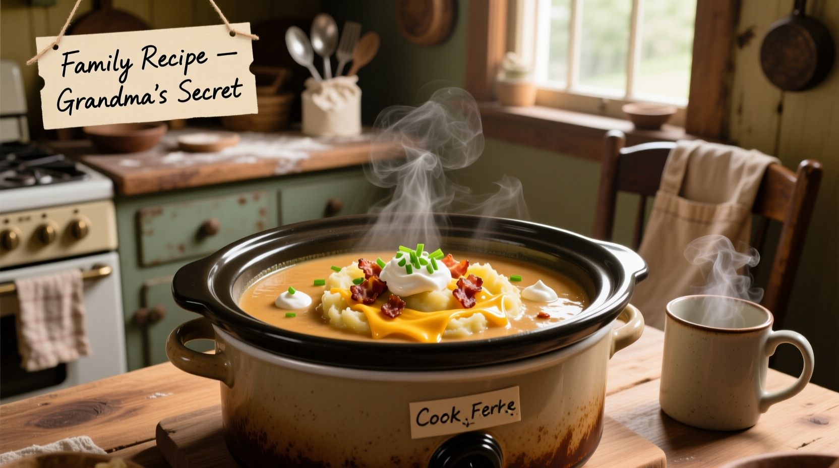 Perfect Crockpot Loaded Potato Soup Recipe: Easy & Delicious