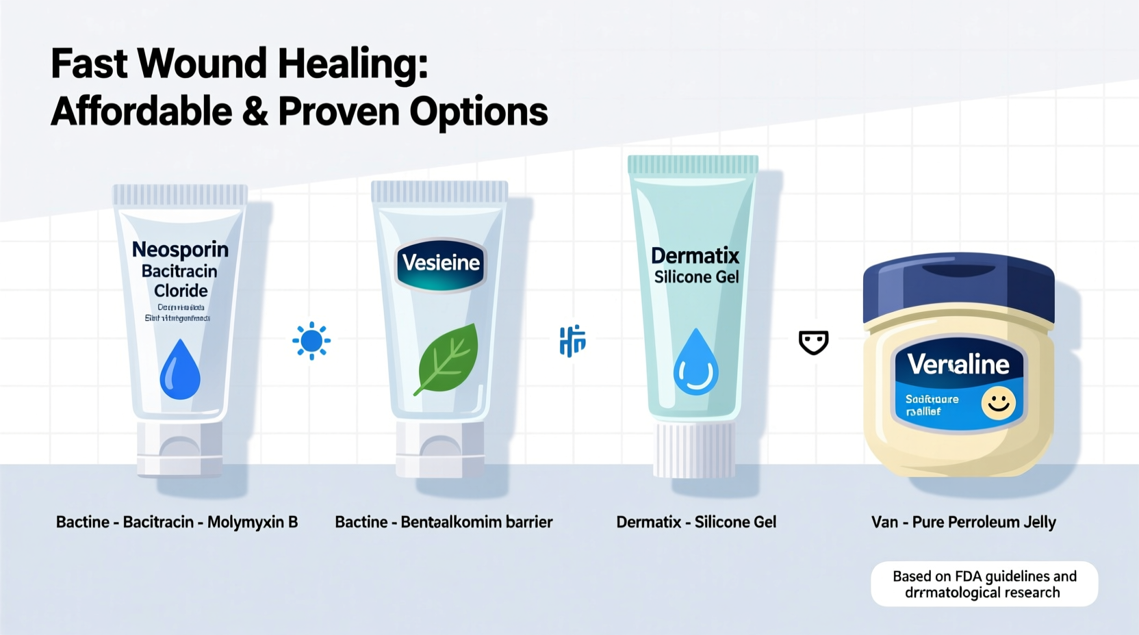 effective and affordable ointment choices for fast wound healing