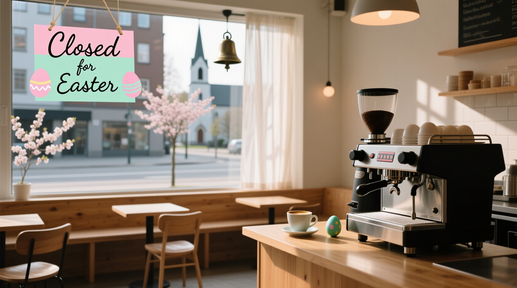 are coffee shops closed on easter