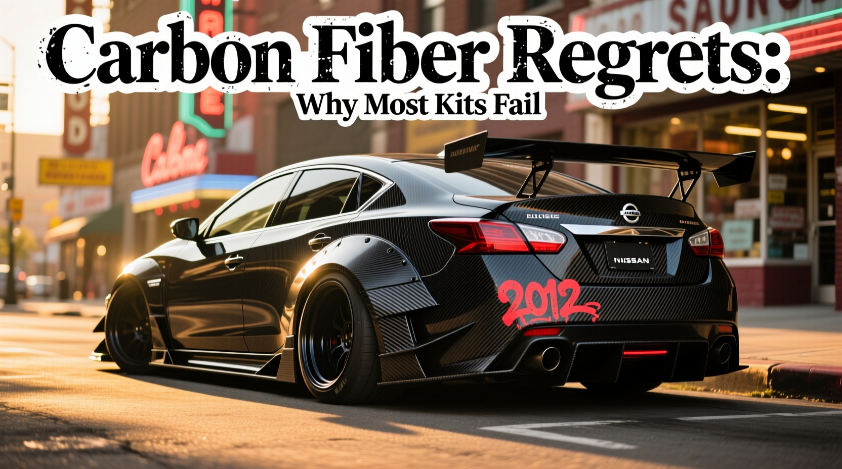 2013 altima carbon fiber regrets