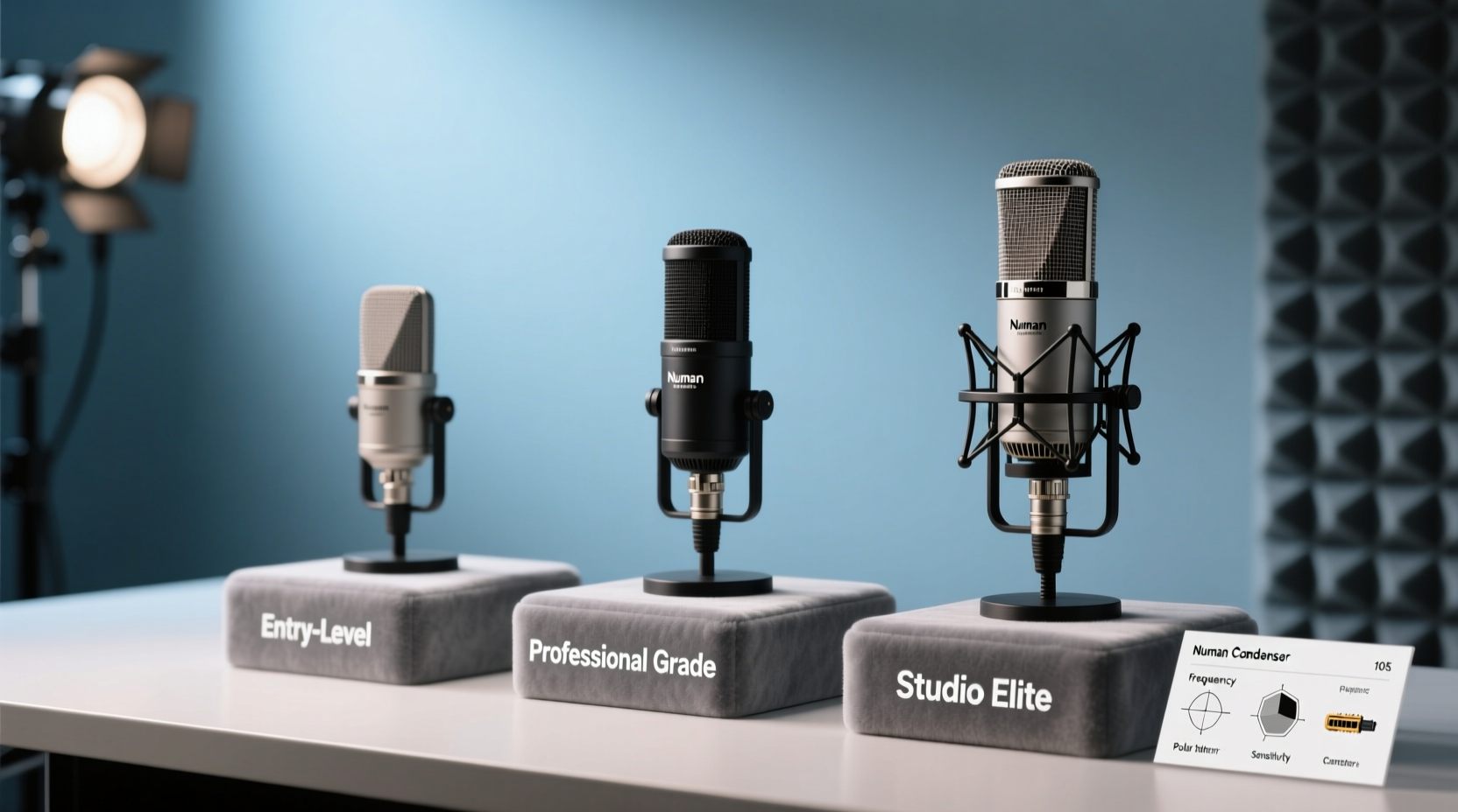 numan condenser microphone