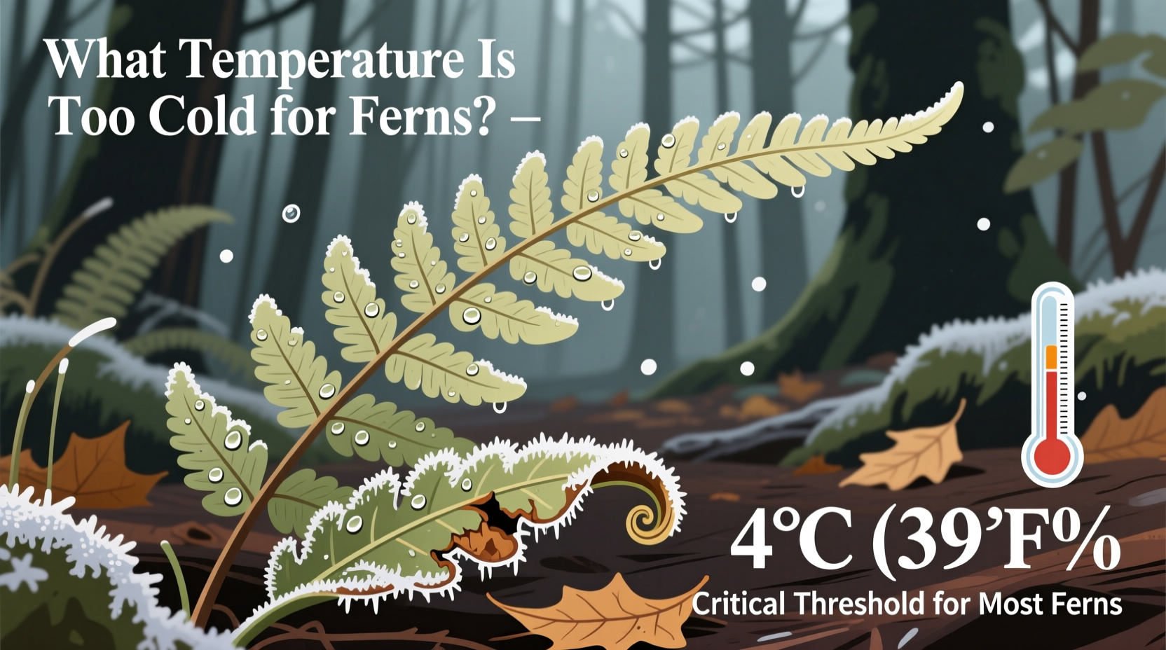 What Temperature Is Too Cold for Ferns?