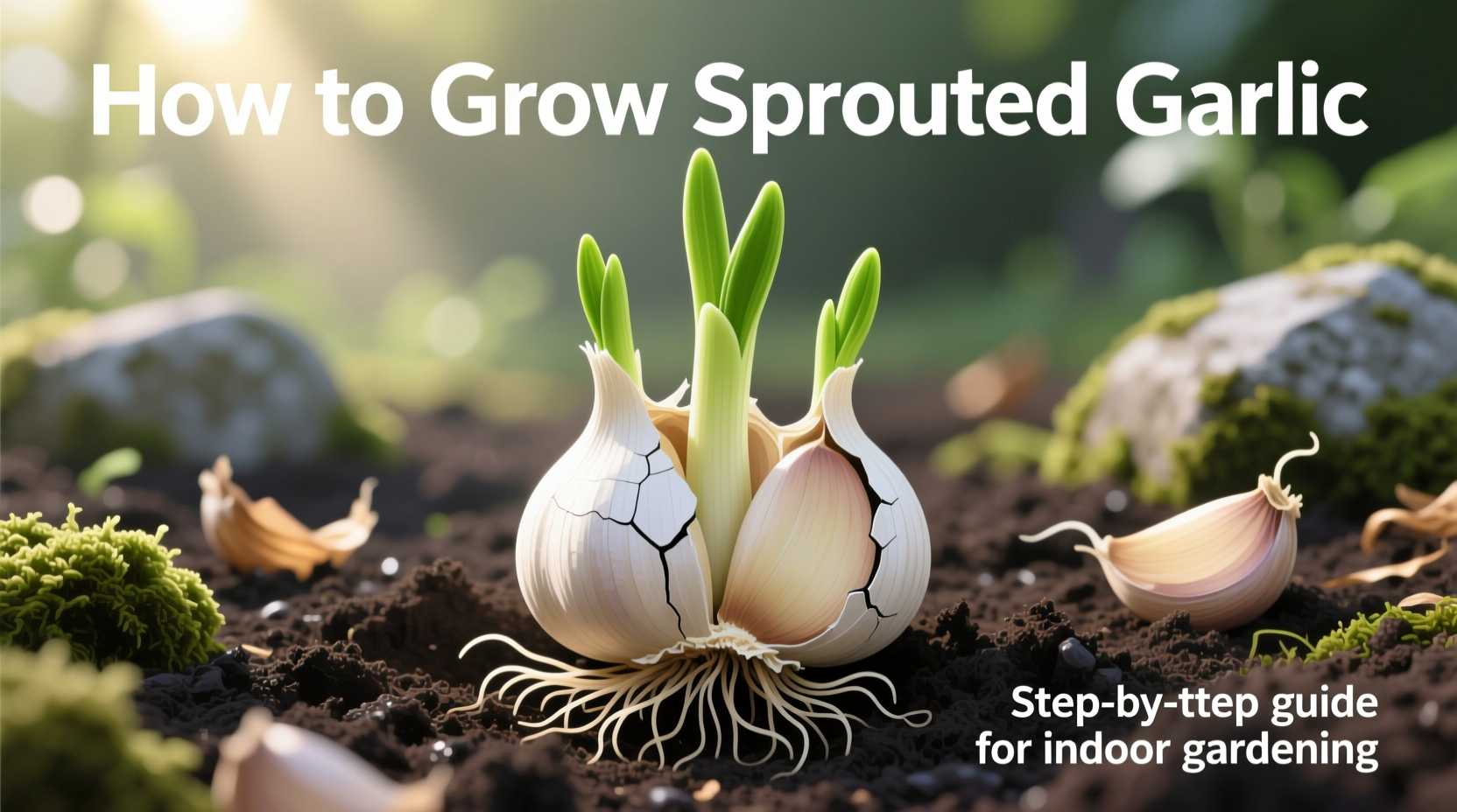 How to Grow Sprouted Garlic: Simple 7-Day Method