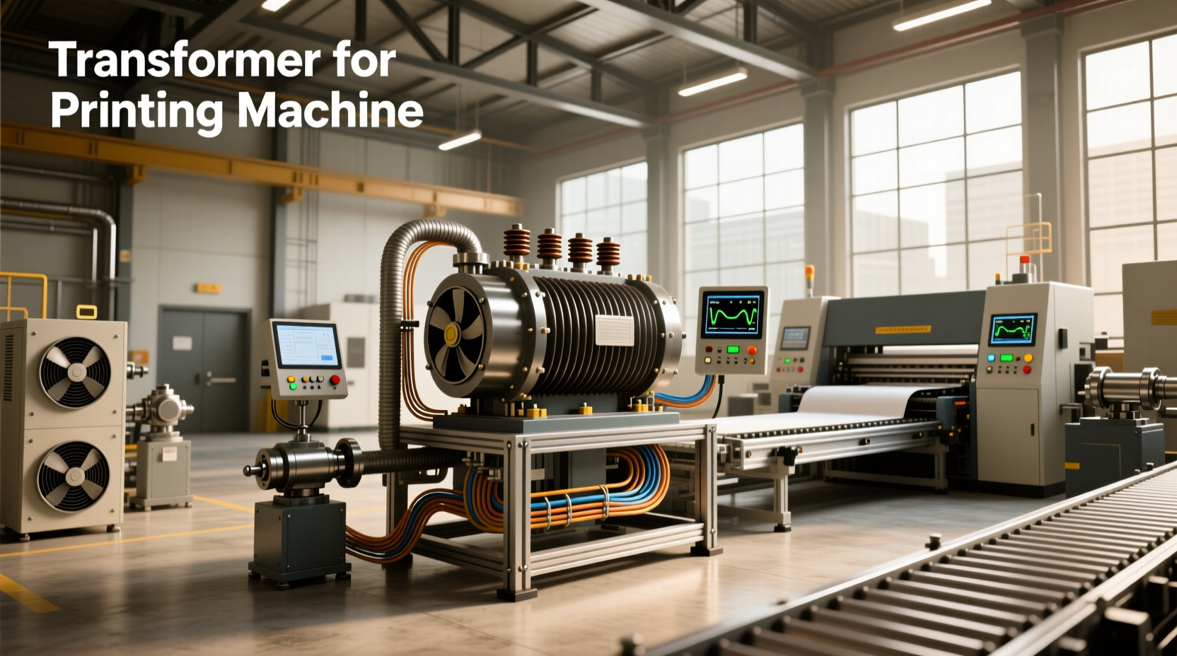 Transformer for Printing Machine Guide