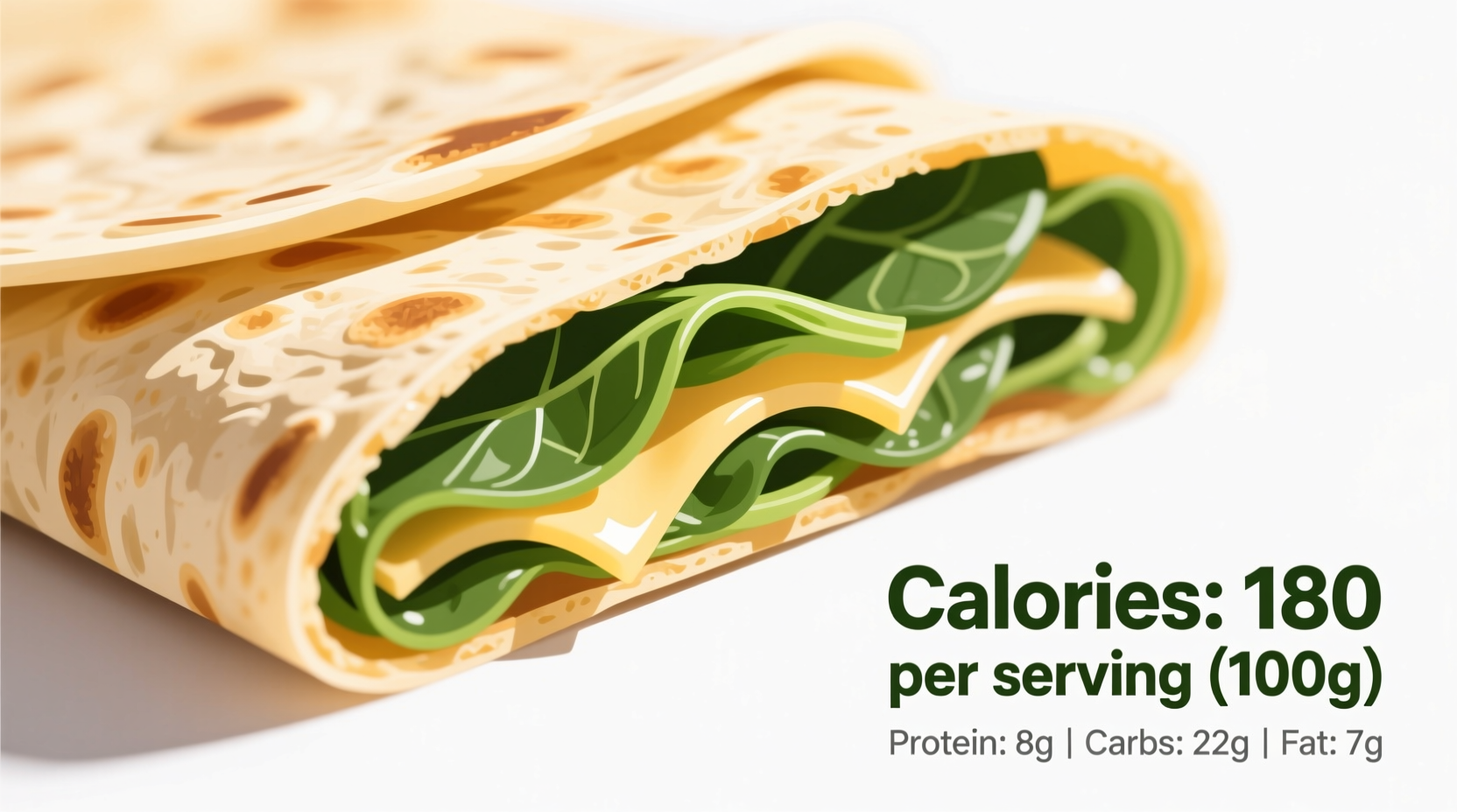 Spinach Tortilla Calories: Exact Count & Nutrition Facts