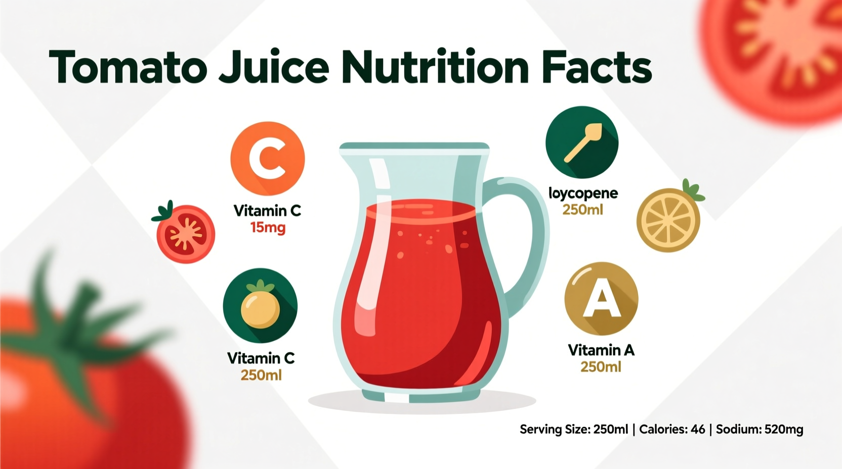 Tomato Juice Nutrition Facts and Health Benefits