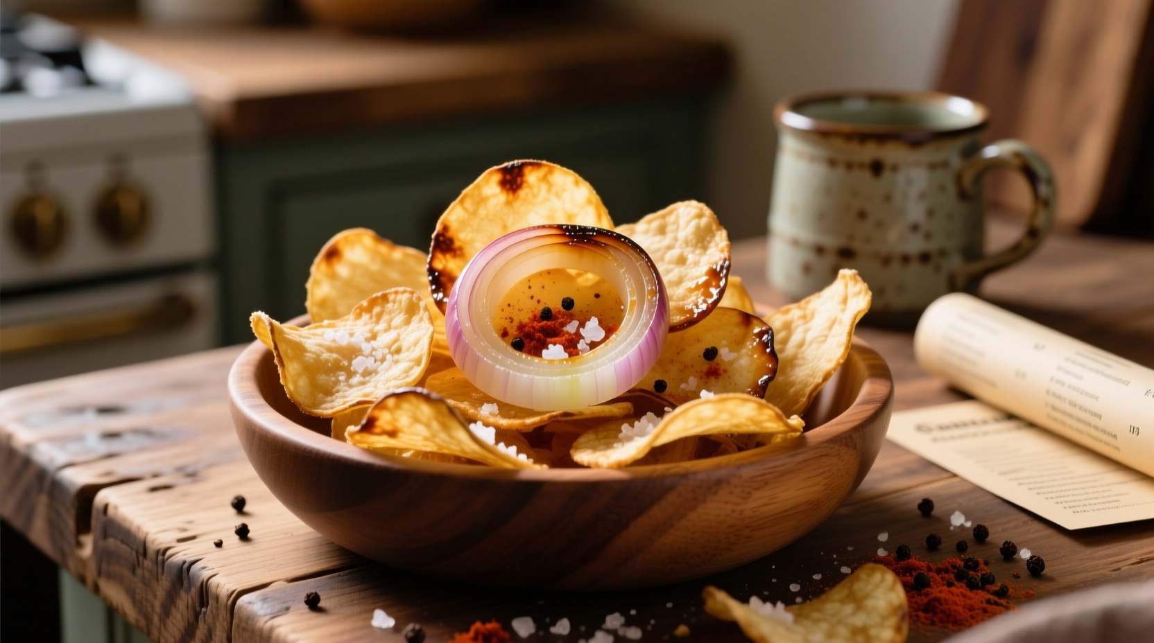 sweet onion chips