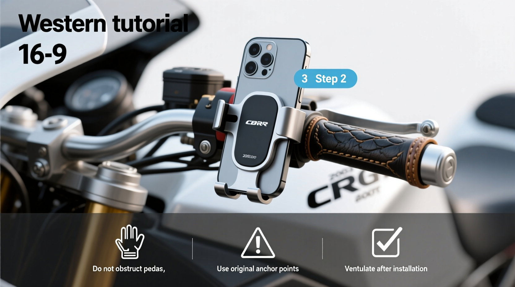 2003 cbr600rr cell phone mount