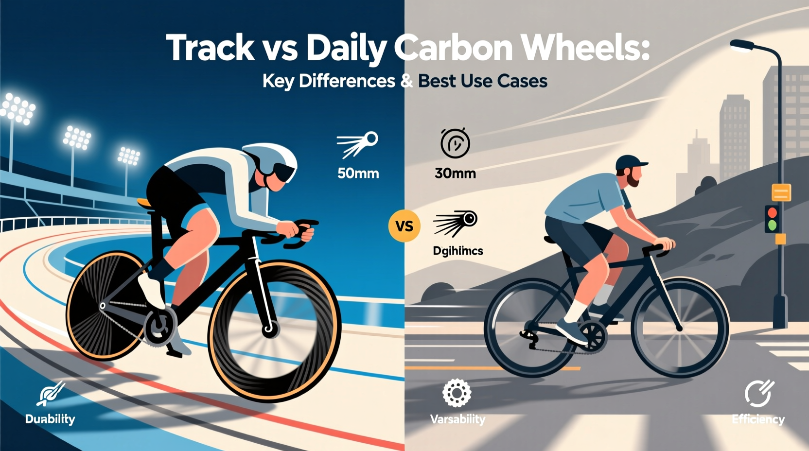 Track vs Daily Carbon Wheels: Key Differences & Best Use Cases