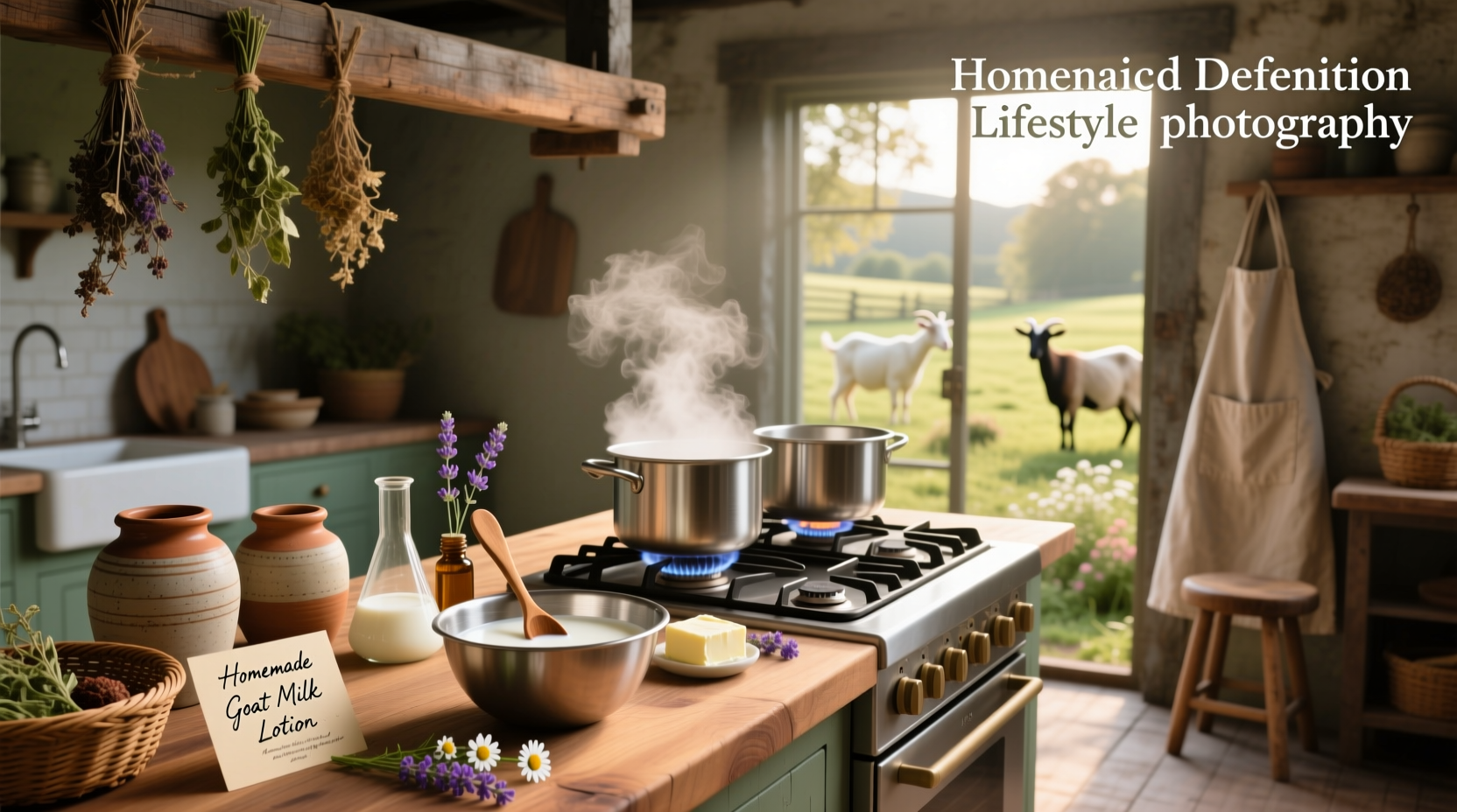 how to make goat milk lotion at home