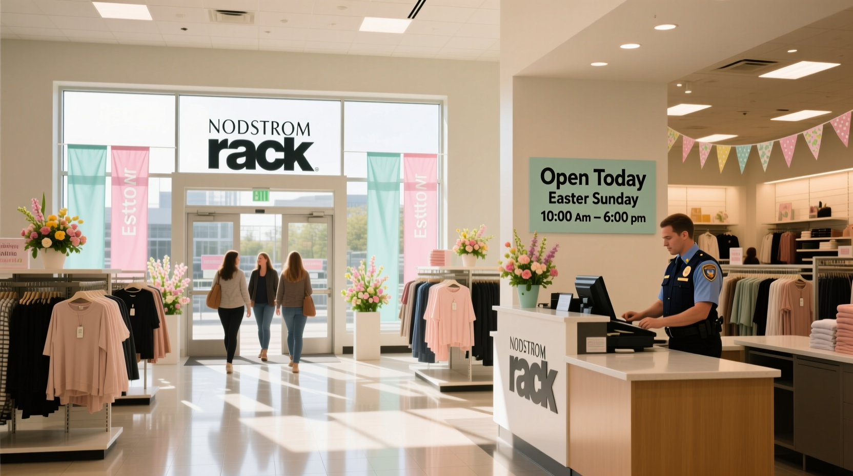 Is Nordstrom Rack Open on Easter Sunday?