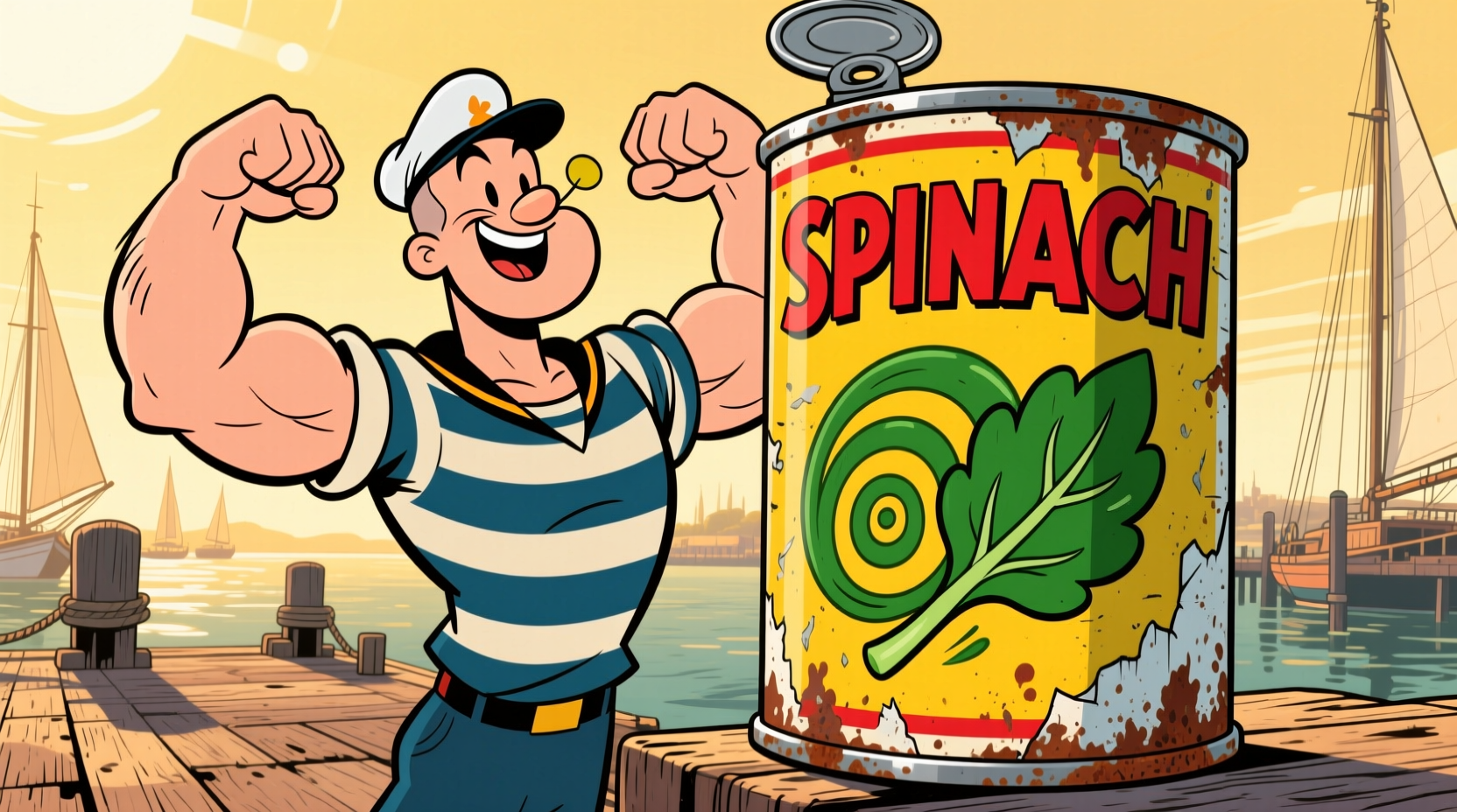 Popeye Spinach in a Can: History, Facts & Nutrition