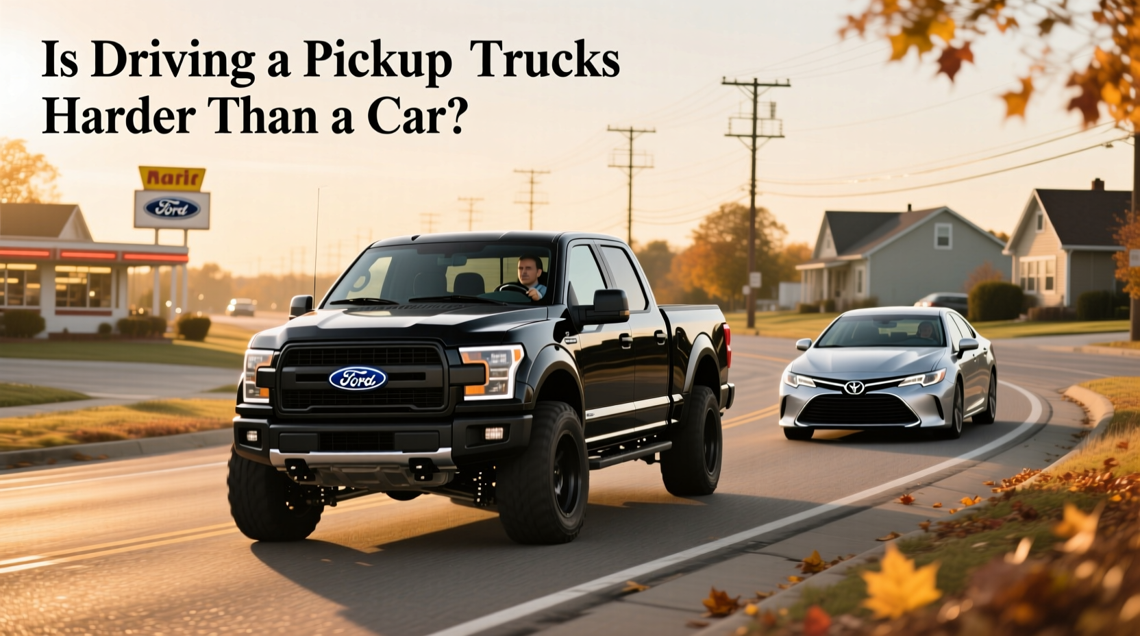 Is Driving A Truck Harder Than A Car