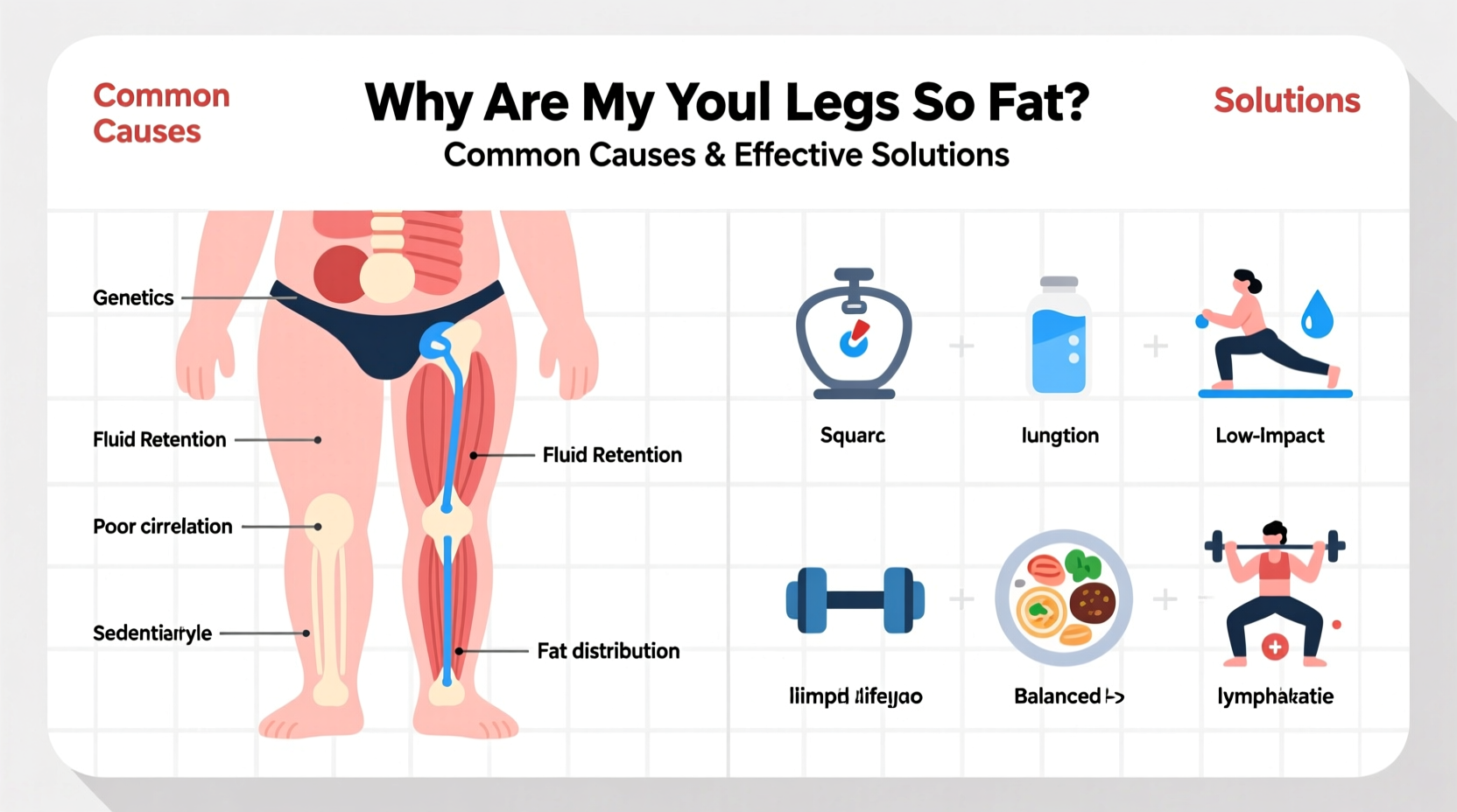 why are my legs so fat common causes solutions