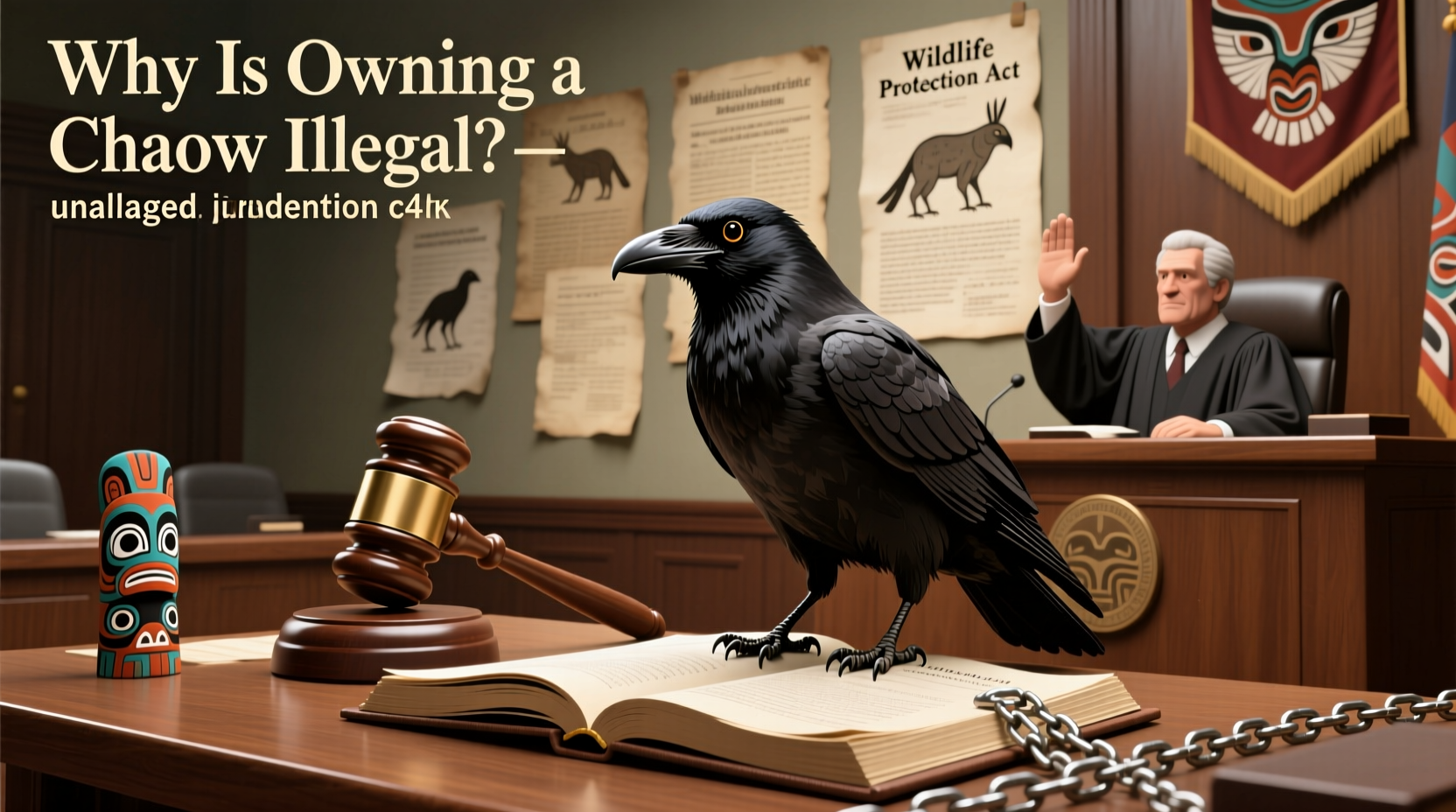 why is owning a crow illegal laws considerations