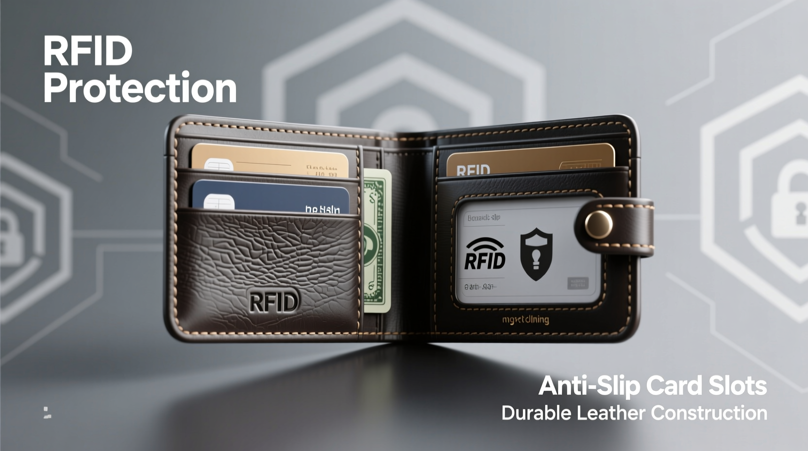 how to choose a secure multi card slot wallet features materials and safety tips