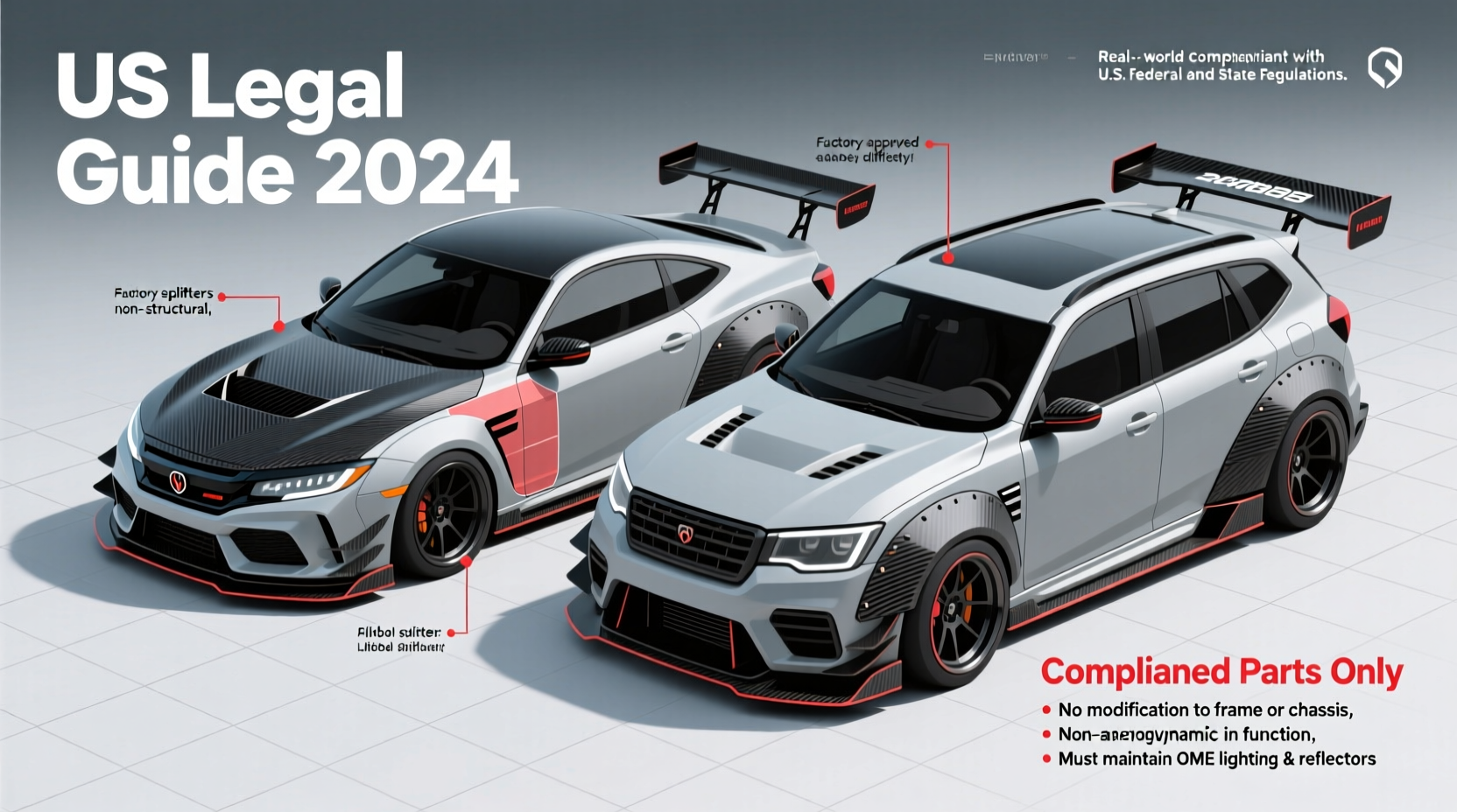 carbon body kits us legal guide