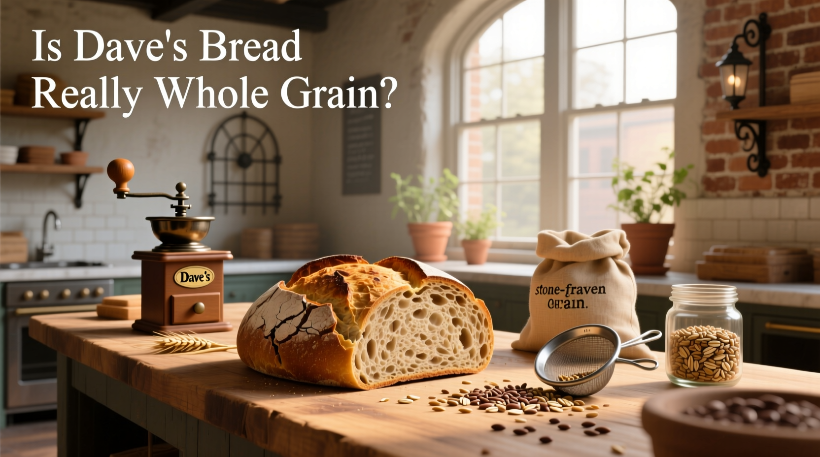 is dave's bread really whole grain 