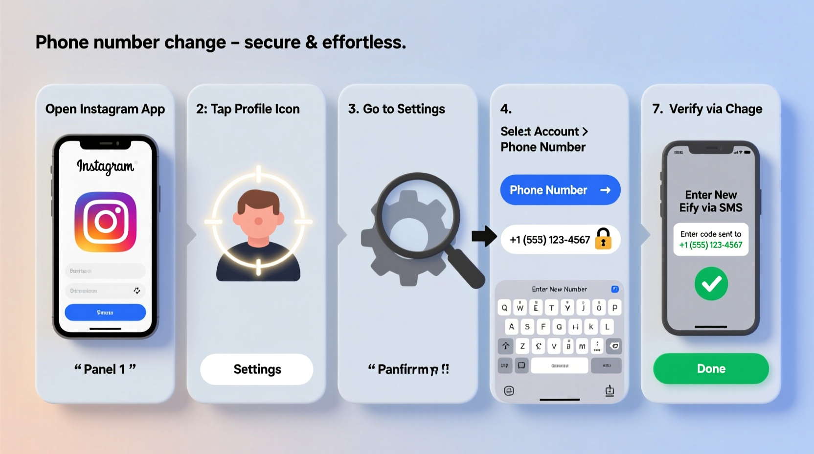 a step by step guide to changing your phone number on instagram securely and effortlessly