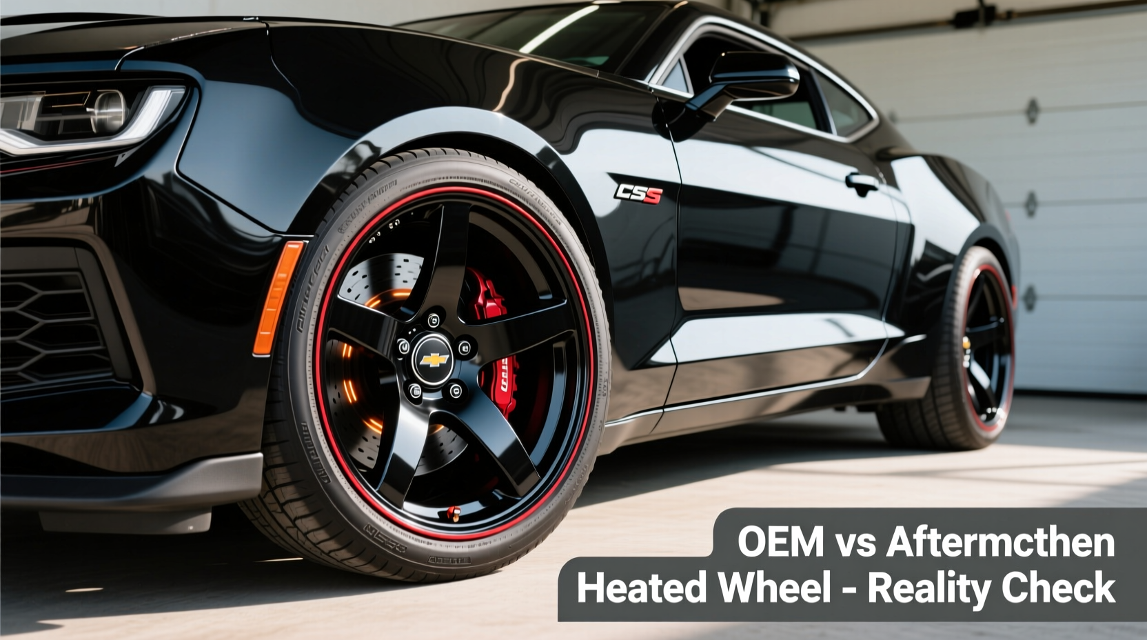 camaro 2ss heated wheel install