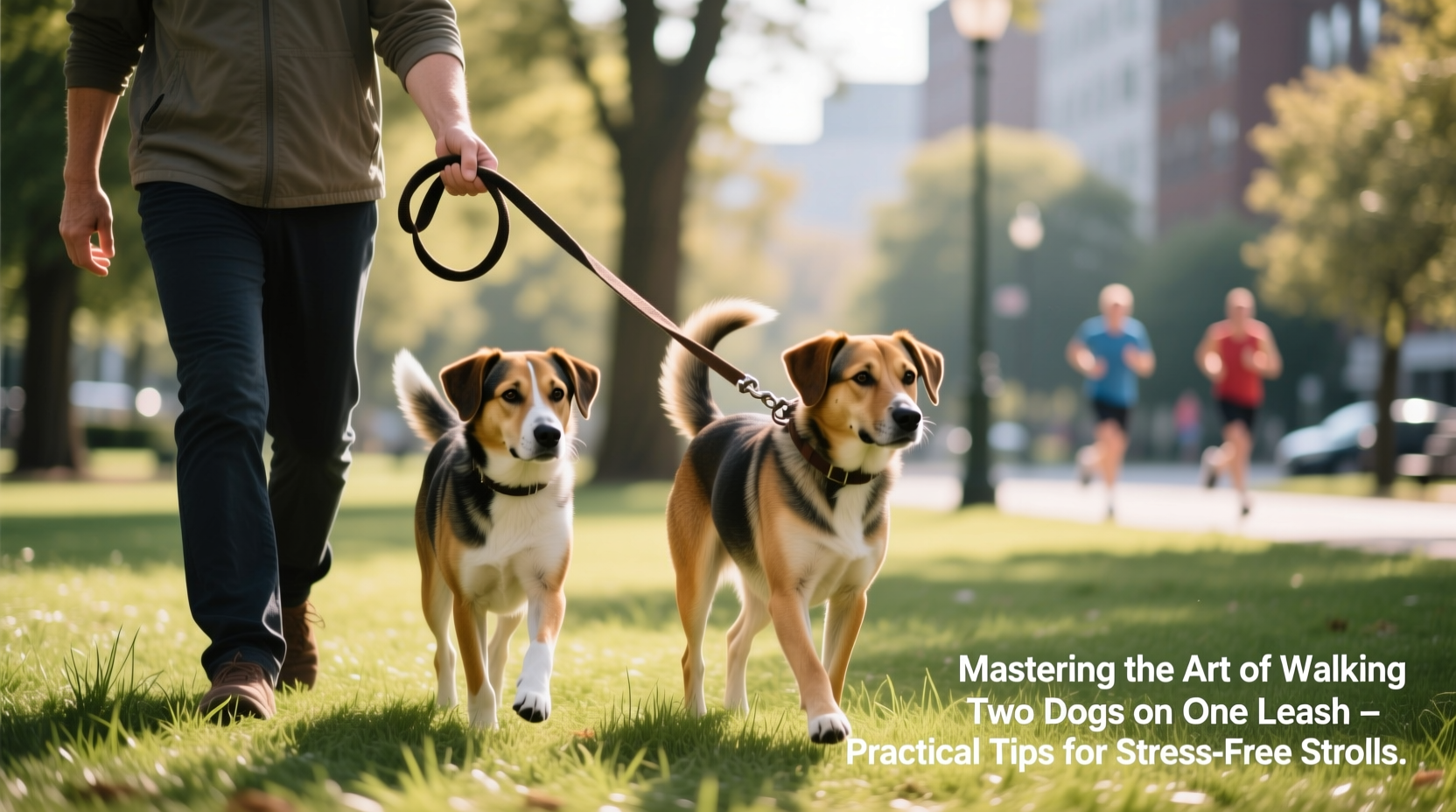 mastering the art of walking two dogs on one leash practical tips for stress free strolls