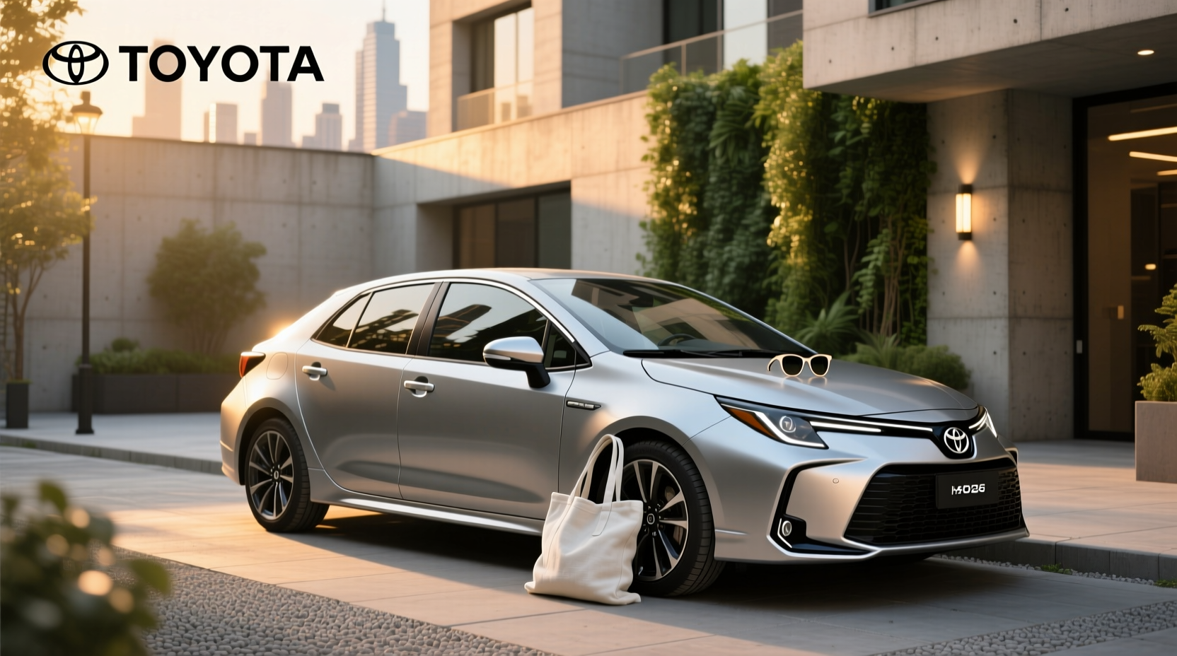 2026 Toyota Corolla Hatchback exterior design front view
