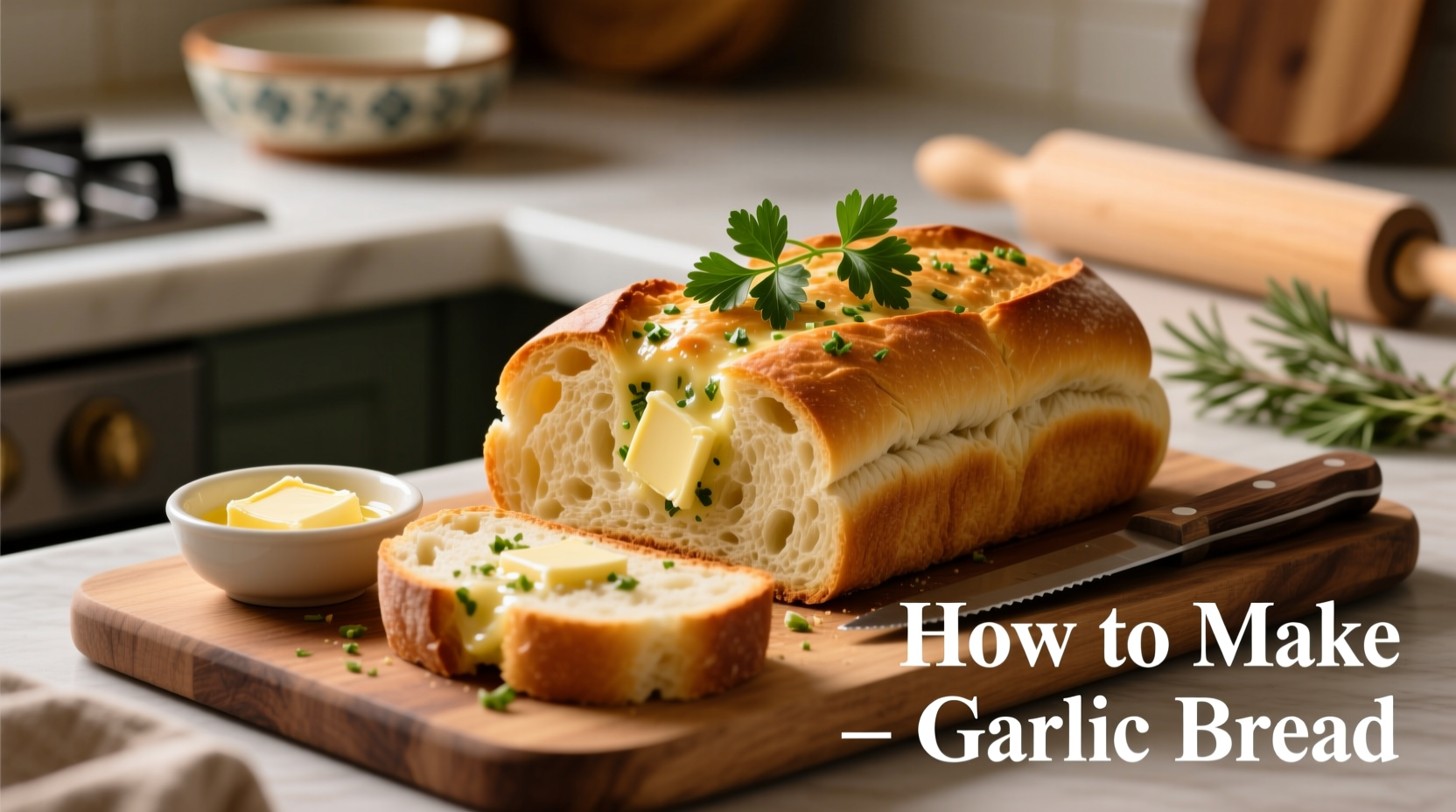 how to make garlic bread