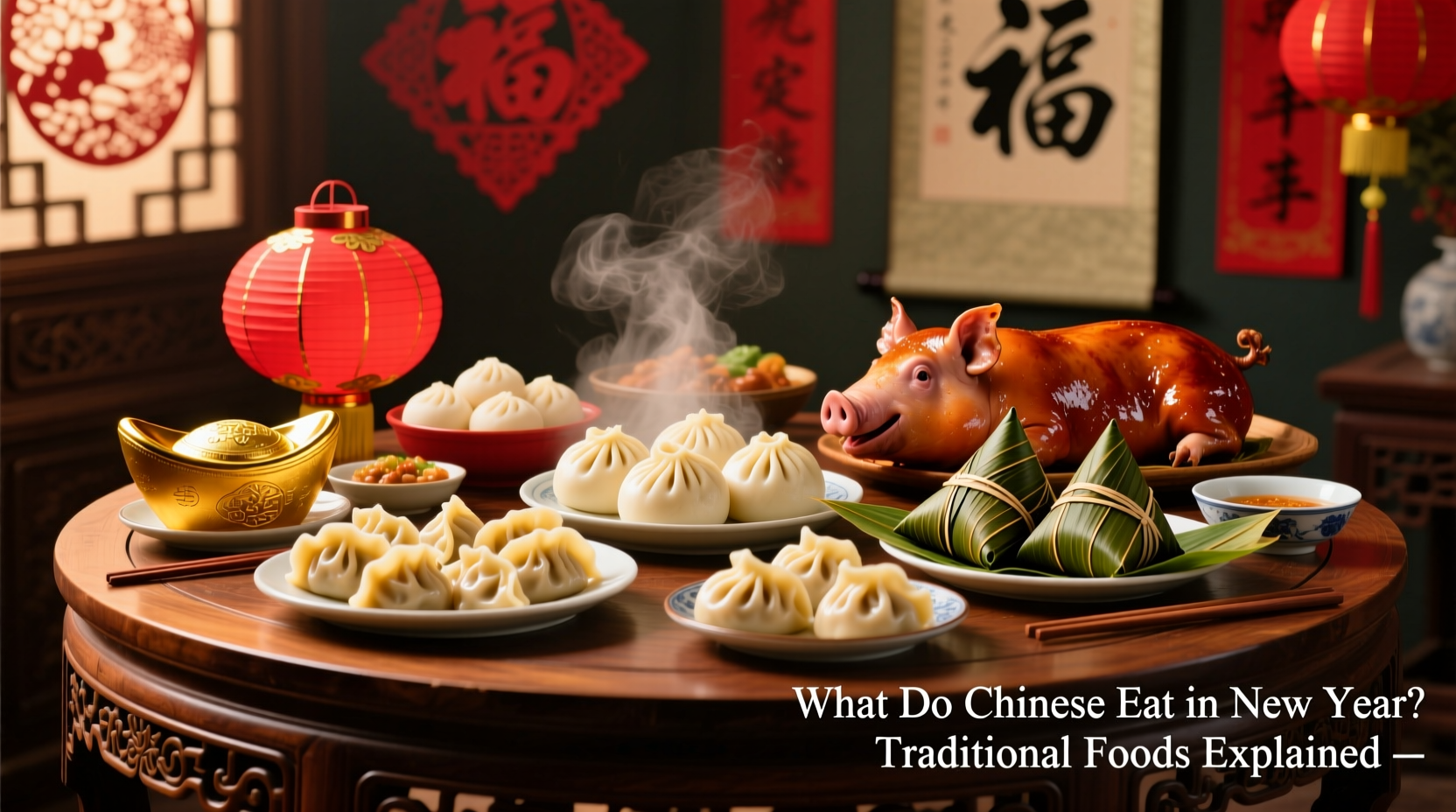 what do chinese eat in new year
