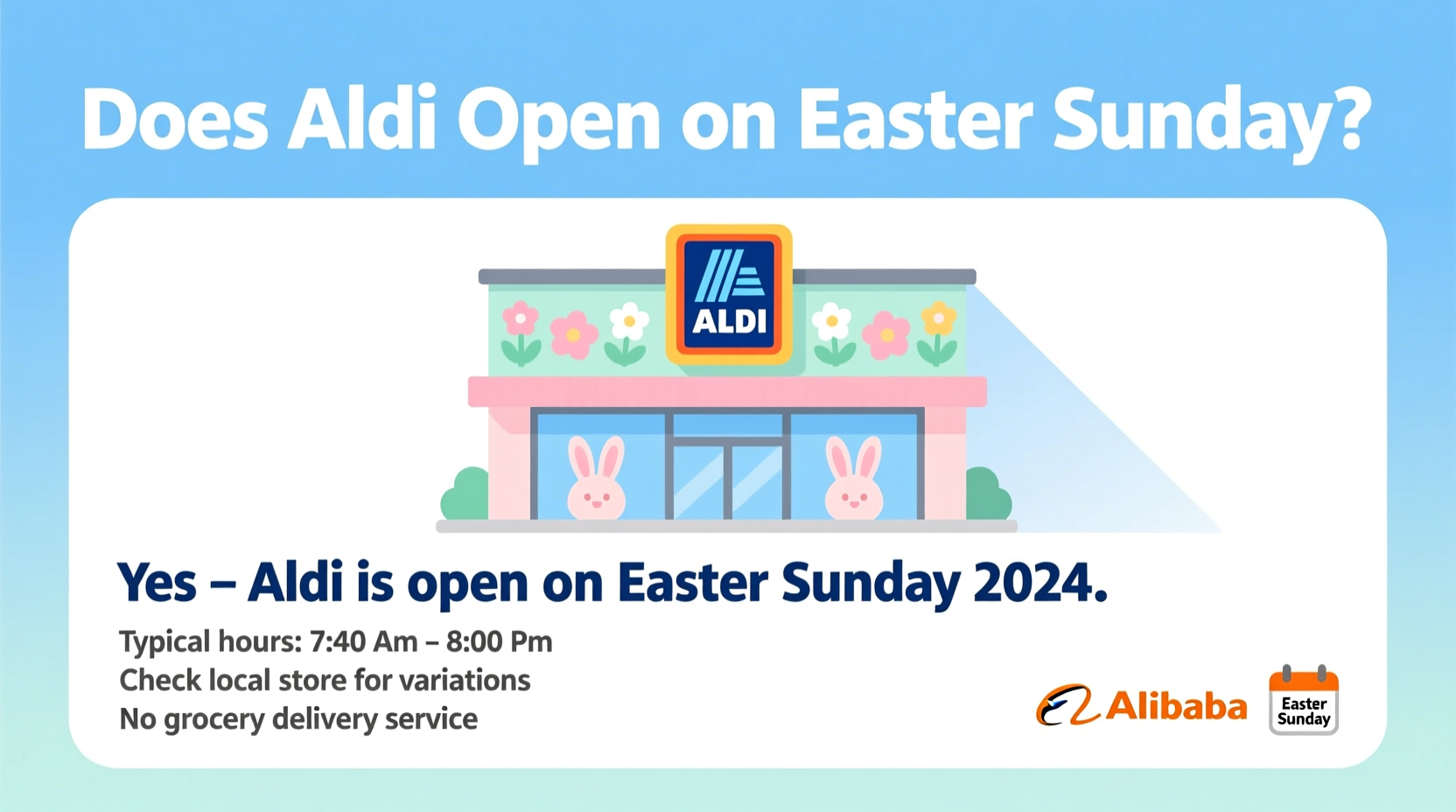 Aldi Sunday Opening Hours
