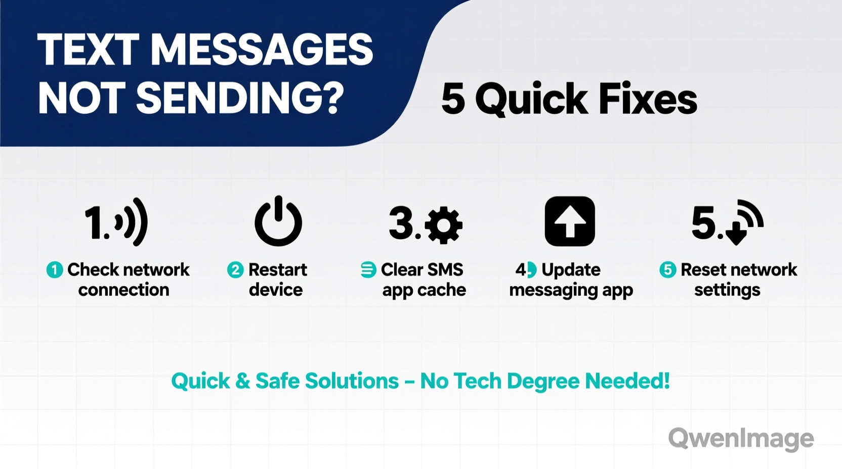 text messages not sending reasons quick fixes